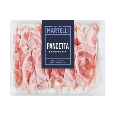 Pancetta affettata martelli salumi pancetta affettata
