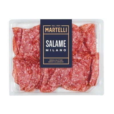 Salame milano affettato martelli salumi salame milano affettato