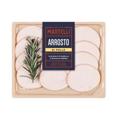 arrosto di pollo affetato martelli arrosto di pollo affettato