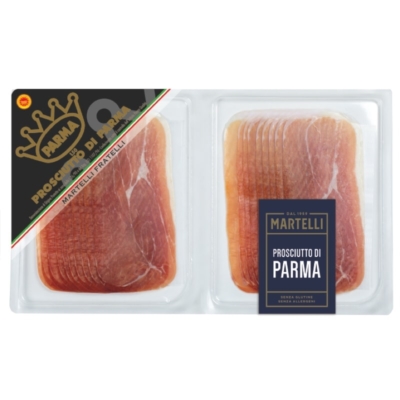 Prosciutto Parma affettato vaschetta doppia Prosciutto Parma affettato vaschetta doppia