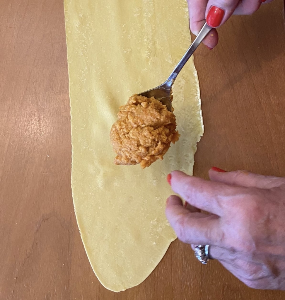 ripieno per tortelli di zucca mantovani